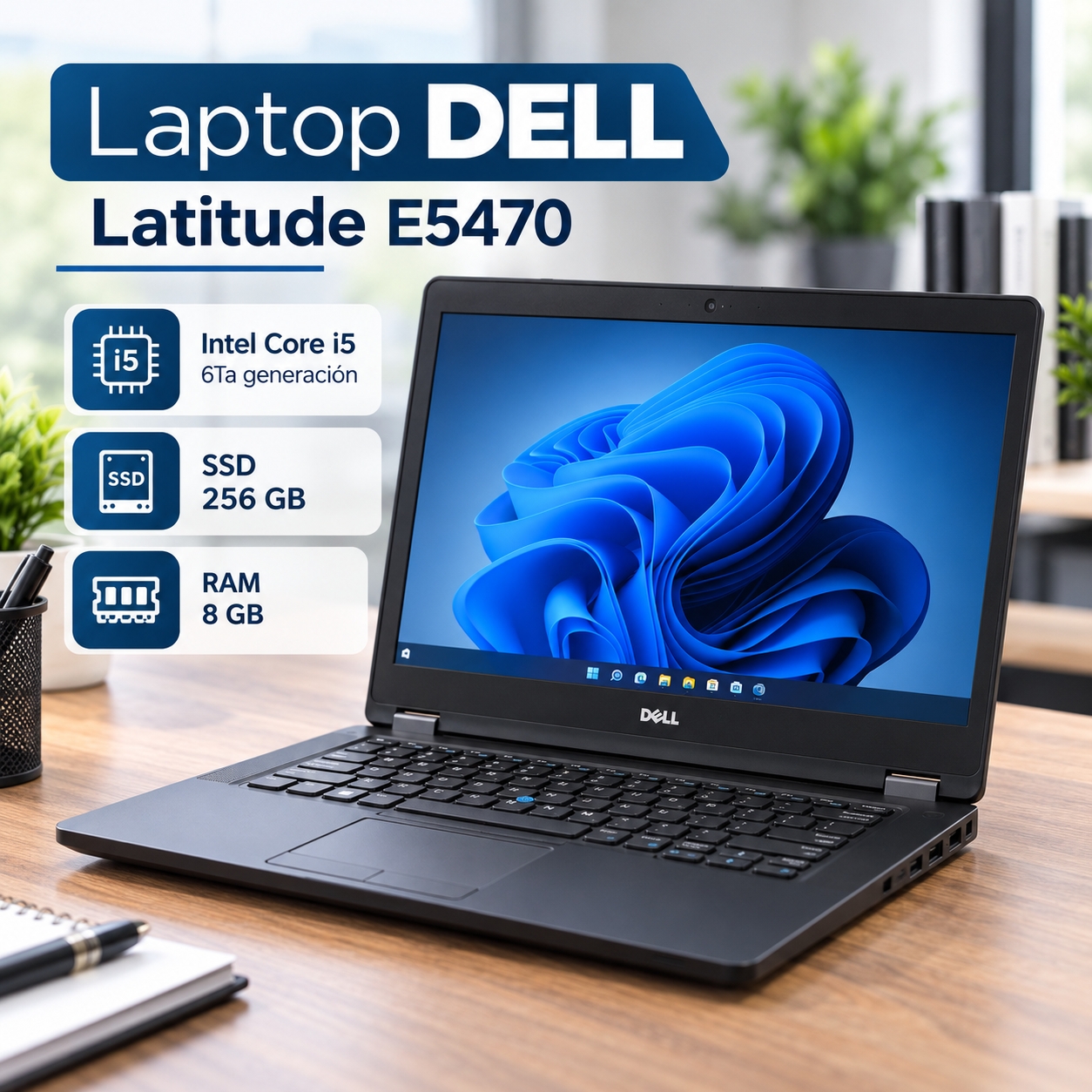 Laptop Dell Latitude E5470 i5 6ta 14″